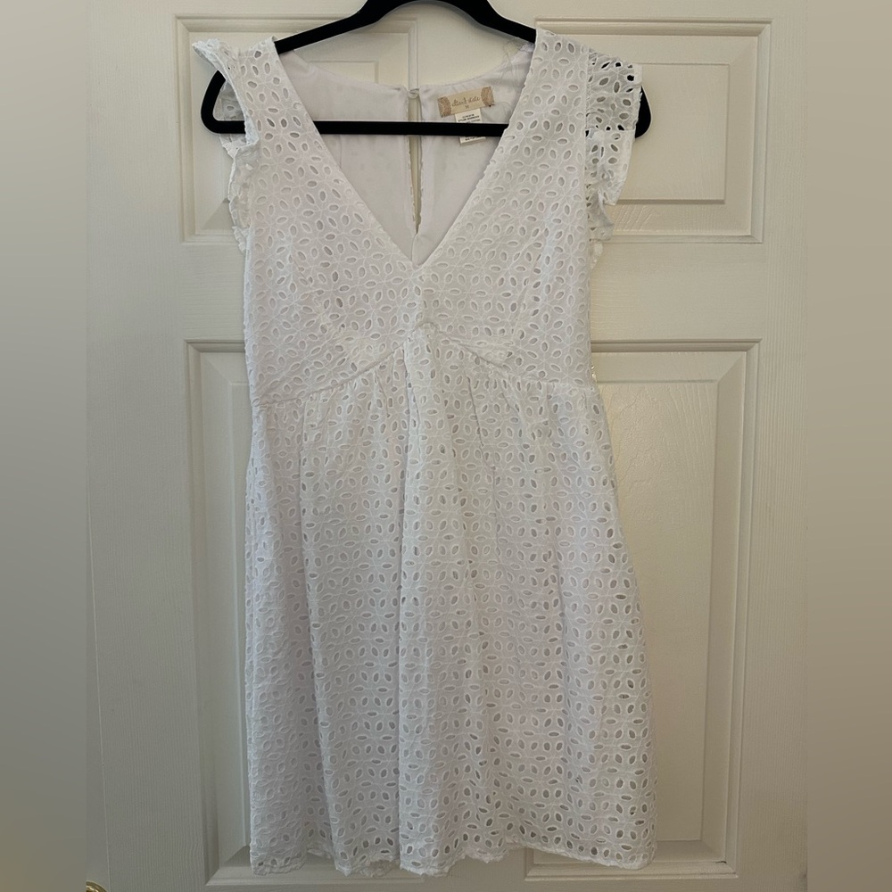 Altar’d State White Eyelet Dress
